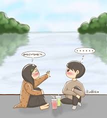  370 Ide Anime Couple Islamic Di 2021 Kartun Animasi Kartun Hijab