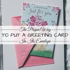 Mail the card mailing your card is the easiest part: The Correct Way To Put A Greeting Card In An Envelope Holidappy
