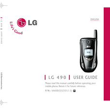But i guess it will work on some other firmwares too. Lg 490 User Manual Pdf Download Manualslib