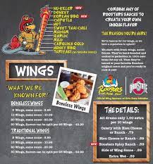 All Things Wings Wing Reviews Roosters Wing Review
