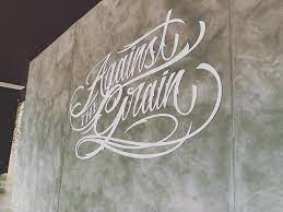 Shaving against the direction of hair growth might be the fastest way to a closer shave. Against The Grain Tattoo And Barber Co Home Facebook