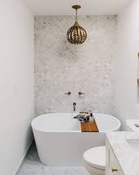 Go For A Freestanding Tub Apartment Bathroom Ideas To Steal For Your Space Small Bathroom With Tub Small Bathtub Bathroom Remodel Master