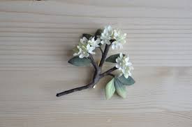 染花 銀木犀の木 花 金木犀 布花
