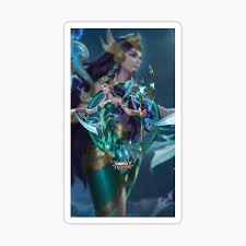 Kadita, atlantean princess, skin, mobile legends bang bang, ml, mlbb, video game 4k wallpaper. Mobile Legends Kadita Stickers Redbubble