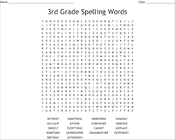 Bring learning to life with thousands of worksheets, games, and more from education.com. Third Grade Word Search Best Coloring Pages For Kids