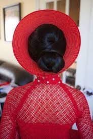 Asian Makeup Hair Style Suits For Vietnamese Traditional Ceremony Mu Hair By Sherry Hu Www Sherrybeauty Asian Makeup Asian Makeup Wedding Wedding Hair Colors