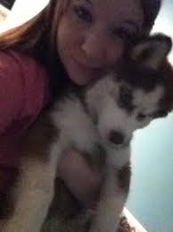 Is anyone missing a dog and her puppy?