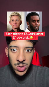 Ellen Runs from Diddy
