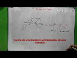Apakah rumus volume prisma trapesium? Rumus Luas Permukaan Prisma Trapesium Sama Kaki Berikut Adalah Siswapelajar Com