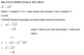Fakta bentuk umum bilangan berpangkat bentuk akar/pangkat pecahan ;n≠0 bentuk baku/ notasi ilmiah dengan 0 < a < 10 , dan n є bilangan bulat b. Bilangan Berpangkat Pecahan Dan Menyederhanakan Bentuk Akar Media Pembelajaran Online Guru Spensaka Smpn1kalimanah