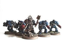Crimson Fists Terminator Chaplain Squad By Models Movieprops Via Flickr