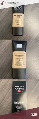 Make Up For Ever Matte Velvet Skin Full Coverage Foundation Makeup For Ever Matte Velvet Foundation Y235 Bnib Velvet Skin Makeup Makeup Foundation