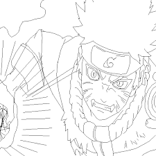 From here, start to add details into the middle and then draw on the entire body. Pixilart Naruto 1 Tails Rasengan By Superkam10