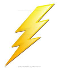 How To Draw A Cartoon Lightning Lightning Cartoon How To Draw Lightning Lightning Bolt Drawing