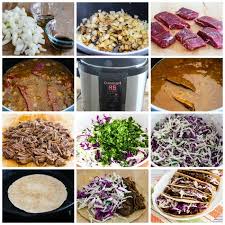 The trick is to put little knife pokes in the meat, breaking up some of the long muscle fibers. Low Carb Flank Steak Tacos Video Kalyn S Kitchen