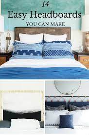14 Easy Ways To Make Your Own Headboard Make Your Own Headboard Simple Headboard Headboard Diy Easy