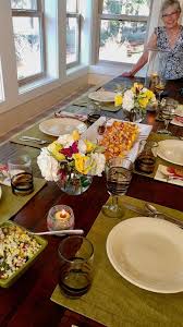 Not all meals need to be fully cooked when they're made in advance. Perfect Make Ahead Summer Dinner Party Menu Just 5 Weight Watchers Points Marie Bostwick