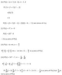 Ncert Solutions For Class 9 Maths Chapter 2 Polynomials Ex 2 2 Math Polynomials Solutions