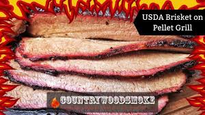 Spritz with an apple juice/worcestershire mix every hour or so. Usda Brisket On A Pellet Grill Youtube