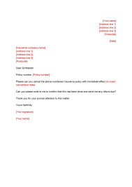 Depending on the amount of notice you provide, you may be able to obtain a full or partial refund of any deposit or prepayments. 41 Professional Cancellation Letters Gym Insurance Contract More