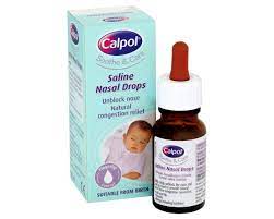 Ophthalmic saline solution (what people use with their contacts) carefully poured onto the cheek will crystallize the tears so that they can be removed with a. Calpol Saline Nasal Drops 10ml