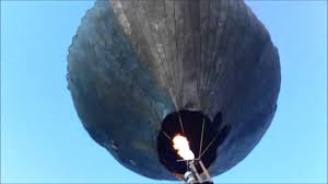 testing out the diy hot air balloon