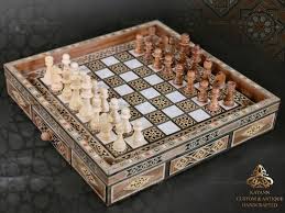Image result for Persian manuscript chess