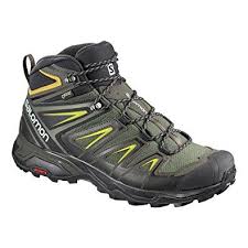 Salomon Men S X Ultra 3 Wide Mid Gtx Hiking Shoes Review Best Hiking Boots Backpacking Boots Mens Hiking Boots
