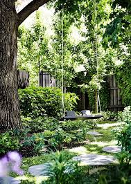 Garden Design Harmonious Setting Victorian Gardens Front Garden Garden Swing