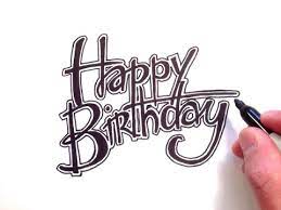 Gambar fotos gambar gambar vektor ilustrasi video. Images Happy Birthday Doodle Art Easy