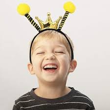 Amazon.com: Oarkive Bee Headband Bumblebee Crown Bumble Bee Ears Antenna  Headband Gold Ant Ladybug Bumblebee Antennas Bee Costume Accessories for  Kids Adult Women's Bee Costume Halloween Cosplay Bee Party Favors :  Clothing,