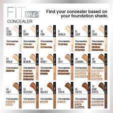 Maybelline new york fit me dewy + smooth foundation, 120 classic ivory, 1 fl. Fit Me Concealers Makeup Concealers Maybelline