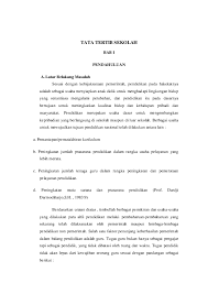 Tetangga sebelah saya juga mempunyai seorang anak dan jarang bergaul. Doc Tata Tertib Sekolah Radiansyah Yoedhie Academia Edu