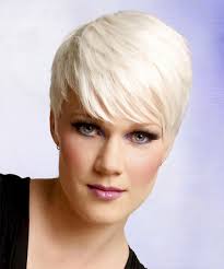 Blonde hair is universal and has a ton of different shades, which means anybody can go for it, as long as they choose the right shade. Short Straight Light Platinum Blonde Hairstyle With Side Swept Bangs