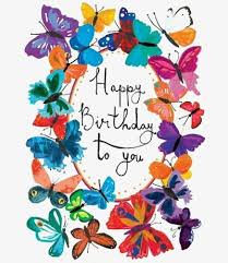 Birthday Greeting Birthday Wishes Clip Art Drawing Butterfly Happy Birthday Greetings Happy Birthday Pictures Birthday Blessings