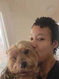 This is my sweet boy OJ! He loves his dad, his dogs, and his bird toy!  Can't forget about chips he loves chips!