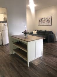 Tornviken Kitchen Island Off White Oak Shop Ikea Ca Ikea Freestanding Kitchen Island Kitchen Stand Rustic Kitchen