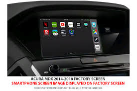 Acura Mdx 2014 2018 Navigation Video Interface With Built In Hd Smartphone Mirroring Via Hdmi