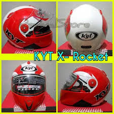 Mari mainkan inspirasi, bersama x rocket anda. Jual Helm Kyt X Rocket White Red Full Face Kota Tangerang Debuaran Helmet Galery Tokopedia