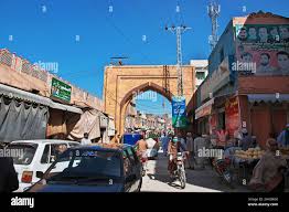 Bala hissar gate hi-res stock ...