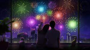 Oversharpened high resolution free brick wall. Anime Firework 4k Wallpapers Wallpaper Cave