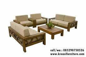 Kami adalah produsen furniture asli kota ukir yang melayani pesanan segala macam jenis furniture. Kursi Tamu Minimalis Jati Klasik Kreasi Furniture Jepara Wooden Sofa Sofa Furniture Wooden Sofa Set