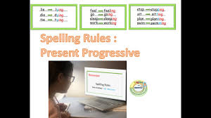 Present Progressive Spelling Rules Youtube