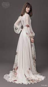 Daalarna 2020 Wedding Dresses Rebelle Bridal Collection Wedding Inspirasi Printed Wedding Dress Colored Wedding Dress Wedding Dresses Unique