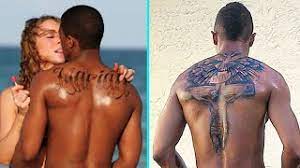 Tmz reports that cannon spent a whopping 10 hours in a costa mesa, california, tattoo parlor getting his massive cover up tattoo expanded.the tattoo now goes from the nape of cannon's neck to his lower back and features a dove, a crucifixion scene, and two cherubs which, according. Nick Cannon Covers Up Mariah Tattoo All Def Youtube