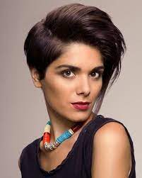 Voluminous Side Part Thick Hair Styles Short Hair Updo Short Hair Styles