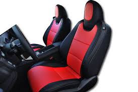 Chevy Camaro 2010 2015 Black Red Leather Like Custom Fit Front Seat Cover Ebay Camaro Fit Car Car Sit
