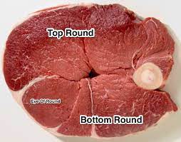 This seasoned whole top round roast beef has the cap removed for easier sliceability, it's seasoned to retain moisture, and cooked to rare doneness. Understanding Beef The Round Tony S Meats Market
