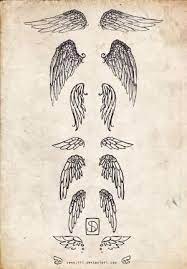 Angel Wings Tattoo I Want The Third One Down Either On My Rib Cage Or On The Back Of My Neck I Want It Small Though Wing Tattoo Designs Wing Tattoo