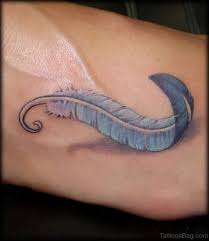 Wrist tattoos are good for those who want to show some discretion. 60 Beautiful Feather Tattoos On Foot